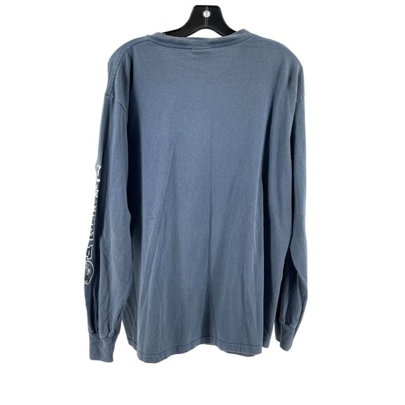 NFL Football Seattle Seahawks Blue Long Sleeve Graphic Tee T Shirt Large - Picture 5 of 12